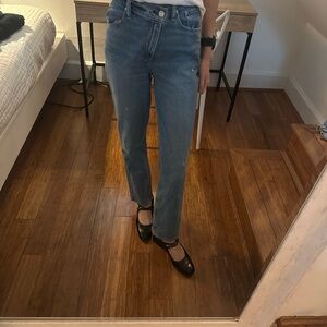 Abercrombie & Fitch Blue Straight Leg Jeans